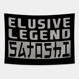 elusive legend - satoshi Tapestry