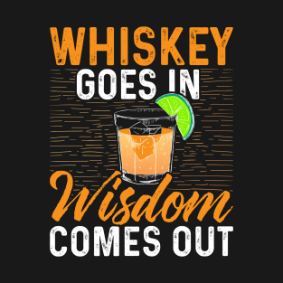 Whiskey Bourbon Whisky Scotch Blended Gift T-Shirt