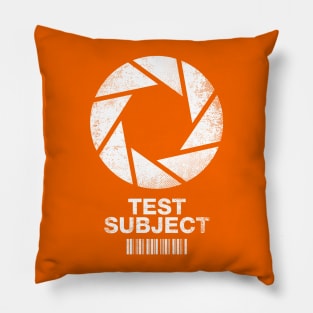 Aperture Science Test Subject Pillow