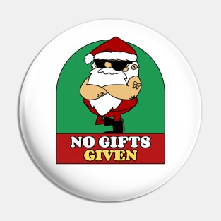 No gifts given Pin