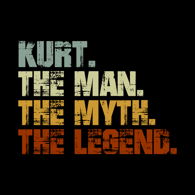 KURT The Man The Myth The Legend by designbym