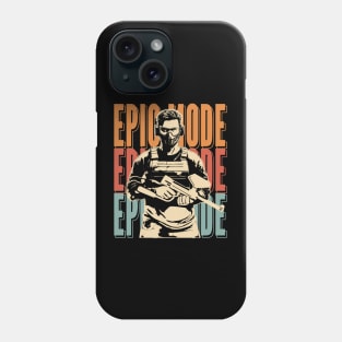 Retro Paintball, Epic mode on, Paintall Lover Gift Phone Case