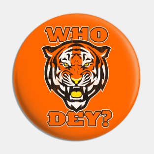 Who Dey - Cincinnati Pin