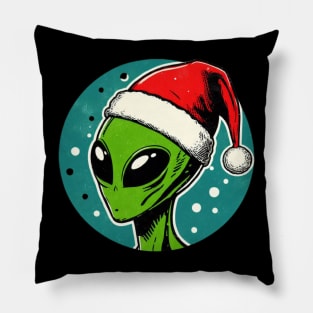 christmas alien Pillow