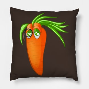 Fancy Smug Carrot Pillow