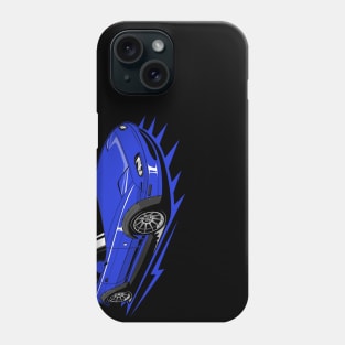 Blue miata classic Phone Case