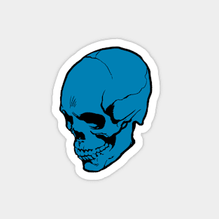 Skull- blue Magnet