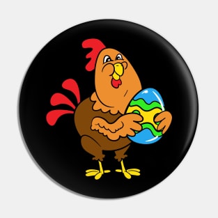 Easter Chicken Pin