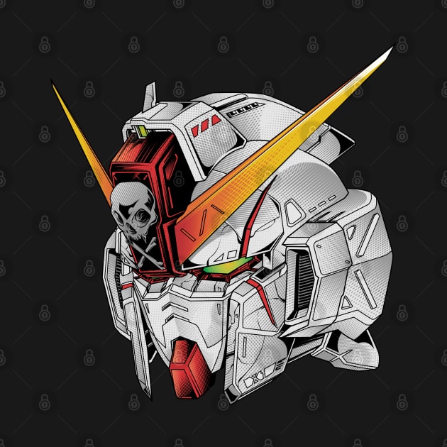 Gundam Head by micibu