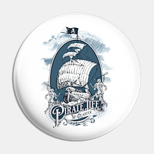 Pirate ship Pin