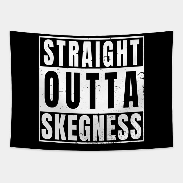 Straight Outta Skegness Tapestry by Randomart