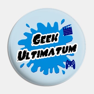 Geek Ultimatum Logo Pin