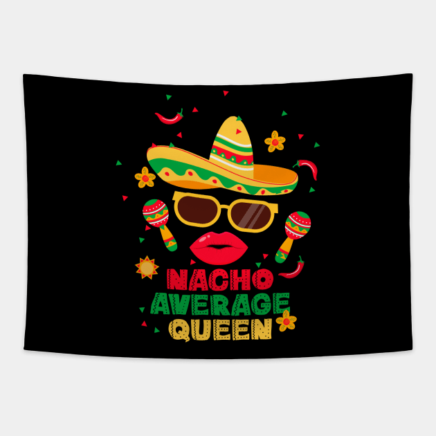 Queen Cinco Mayo, Fifth Of May, 5 De Mayo Tapestry by ttao4164