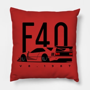 Ferrari F40 Pillow