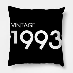 Vintage 1993 Gift 27th Birthday Party Pillow