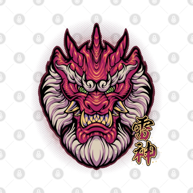 Japanese Oni Dragon by Wagum Std