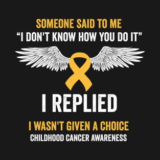 childhood cancer awareness month - gold ribbon awareness month - childhood cancer warrior T-Shirt