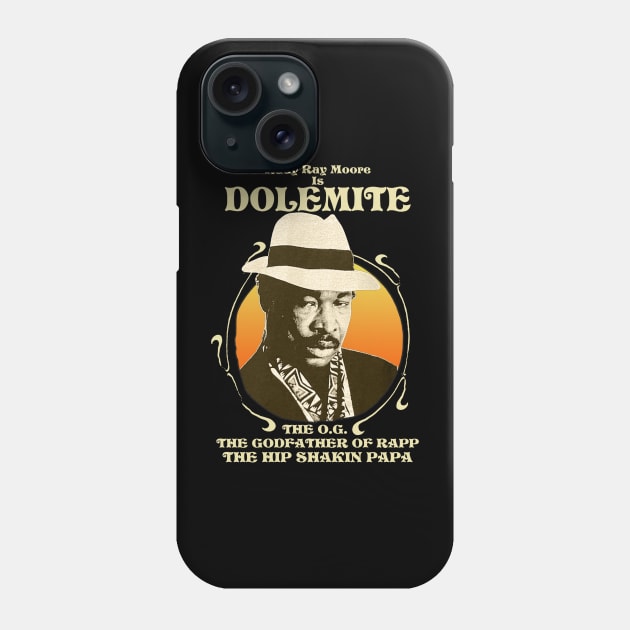 Rudy Ray Moore Phone Case by Junnas Tampolly