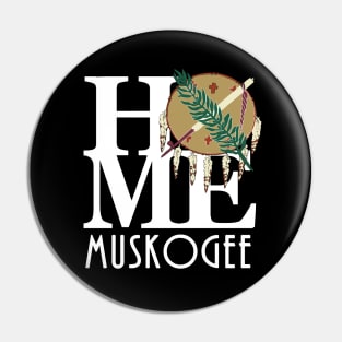 HOME Muskogee Oklahoma Pin