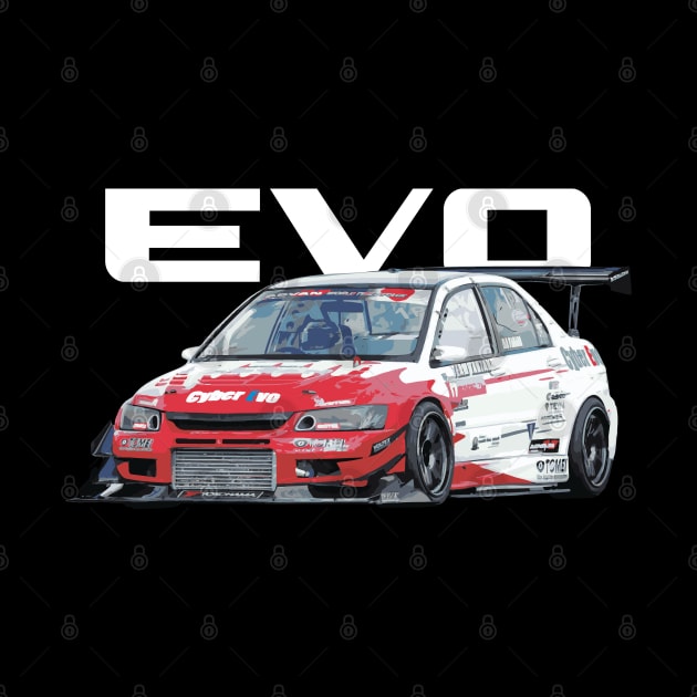 CYBER EVO 9 WORLD TIME ATTACK SUN AUTO TOMEI  WTAC by cowtown_cowboy