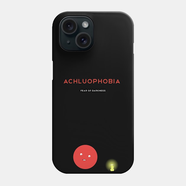 Fear of the Dark Phone Case by Massive Phobia