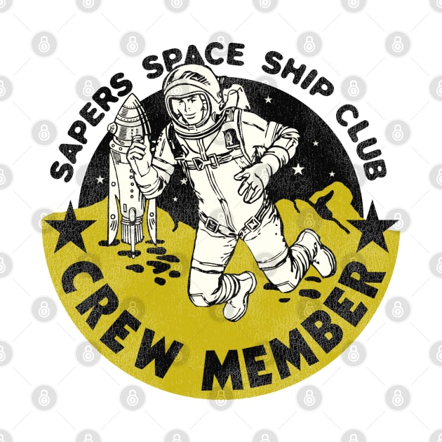 Sapers Space Ship Club Crew Member by darklordpug