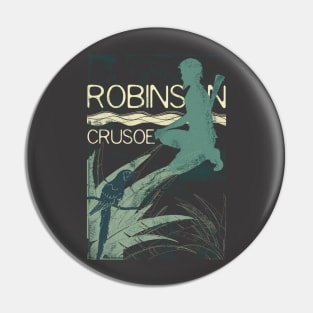 Books Collection: Robinson Crusoe Pin