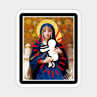 Madonna and Child Magnet