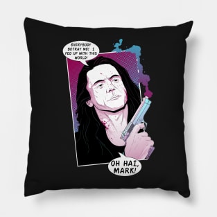 The Room - Oh Hi, Mark! Pillow