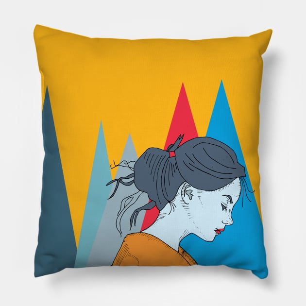 Sweet Thing Pillow by Katherine Montalto