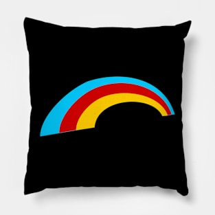 Primary Rainbow Pillow