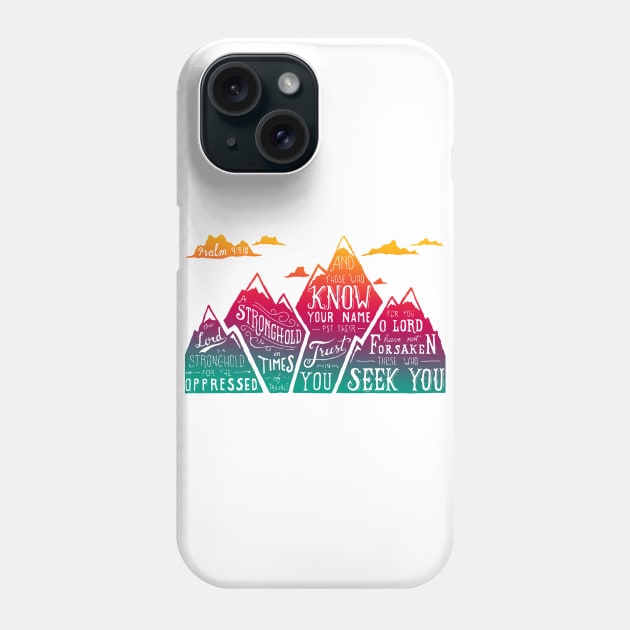 bible verses Phone Case by clownverty