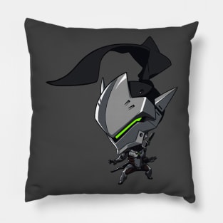 Genji Cute Spray - Overwatch Pillow