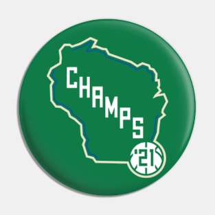 Champs 2021 Pin