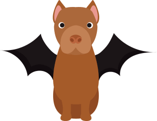 Pit Bull Halloween Fancy Dress Costume Magnet