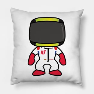 Mick Schumacher Custom Bobblehead - 2022 Season Pillow