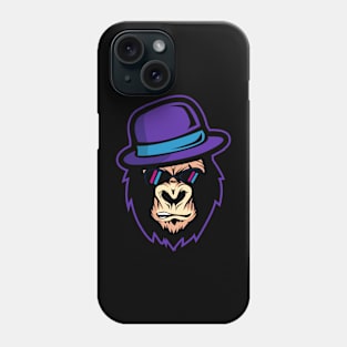 monkey face retro Phone Case