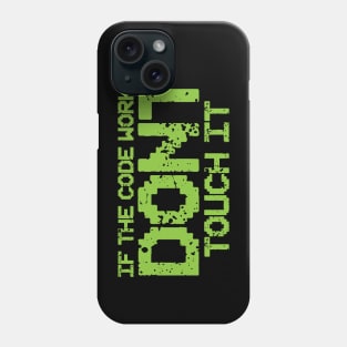 Code Works Phone Case