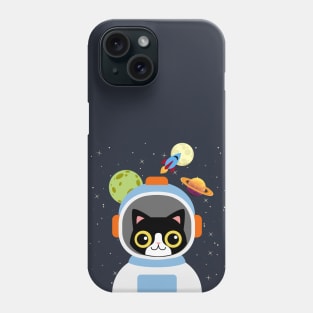 Happy Catstronaut Phone Case