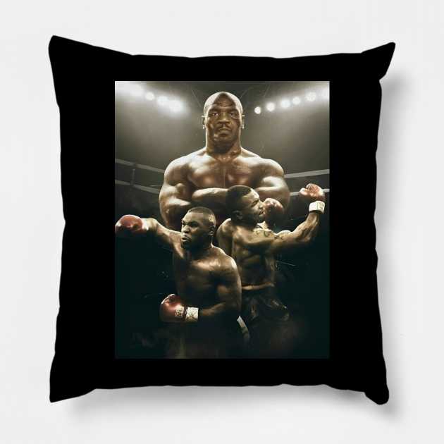 The GOAT Mike Tyson Pillow by Fit-Flex