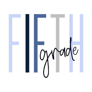 Fifth Grade Sticker T-Shirt