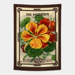 Vintage Burt's Seed for Quality Seed Packet Tapestry