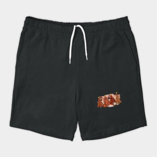 Basketball Christmas Trees Xmas Gift Shorts
