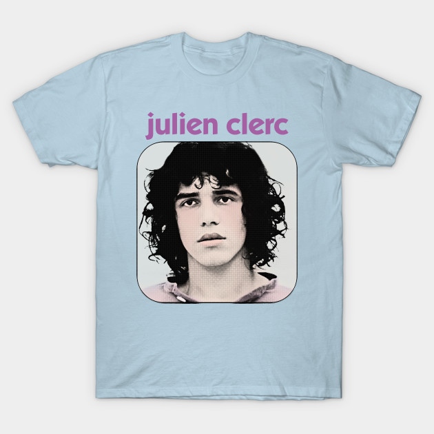 Discover Julien Clerc / Retro Francophile Design - Francophile - T-Shirt