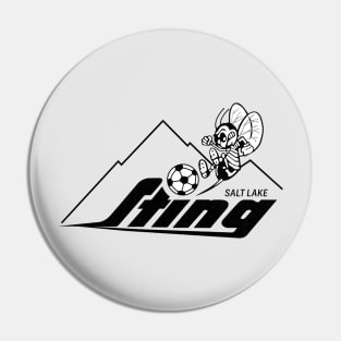 Defunct Salt Lake Sting Soccer 1990 Pin