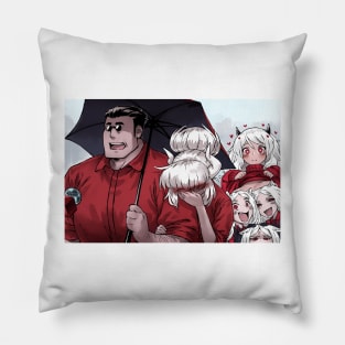 valentine's stroll Pillow