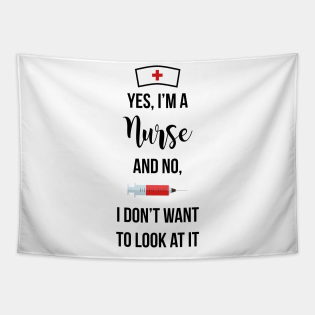 Yes, I'm a Nurse Tapestry by midwifesmarket