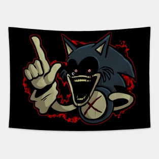 FNF SONIC EXE LORD X Tapestry