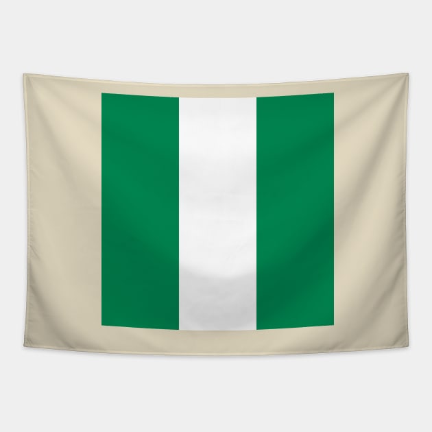 Nigeria Flag Tapestry by flag for all