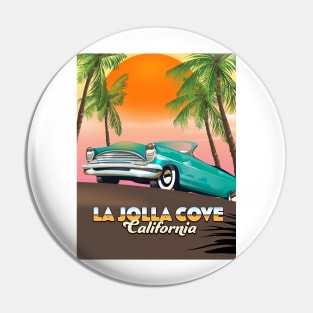 La Jolla Cove California travel poster Pin